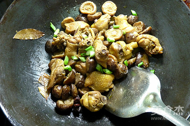 Roasted Chicken Drumsticks with Mushrooms recipe
