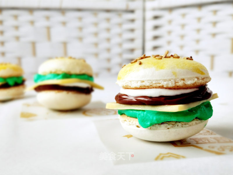 # Fourth Session of Baking Contest and is Love to Eat Festival# Simulation Hamburger Macarons recipe