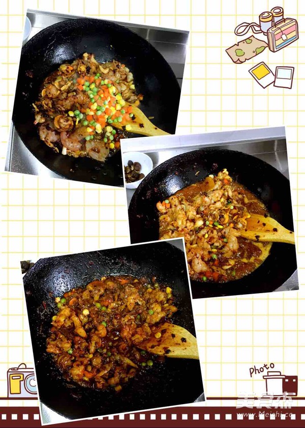 Spicy Stir-fried Sea Sanxian recipe