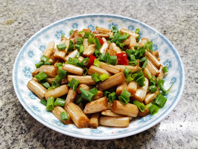 Hot and Sour Lotus Root Strips recipe