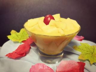 Mango Puree Mixed with Apple Cherry Tomatoes recipe