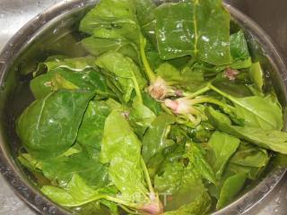 Hand-rolled Noodles with Spinach recipe