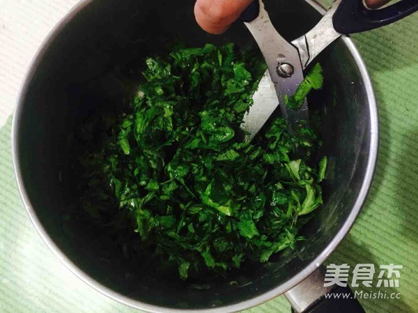 Celery Leaf Millet Porridge recipe