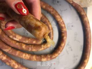 Homemade Black Pepper Flavored Crispy Sausage recipe