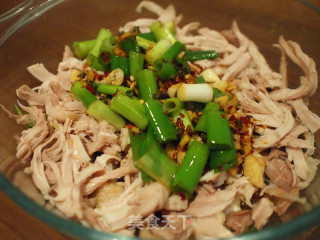 Shredded Cucumber Chicken recipe