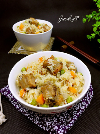 Ribs Braised Rice recipe