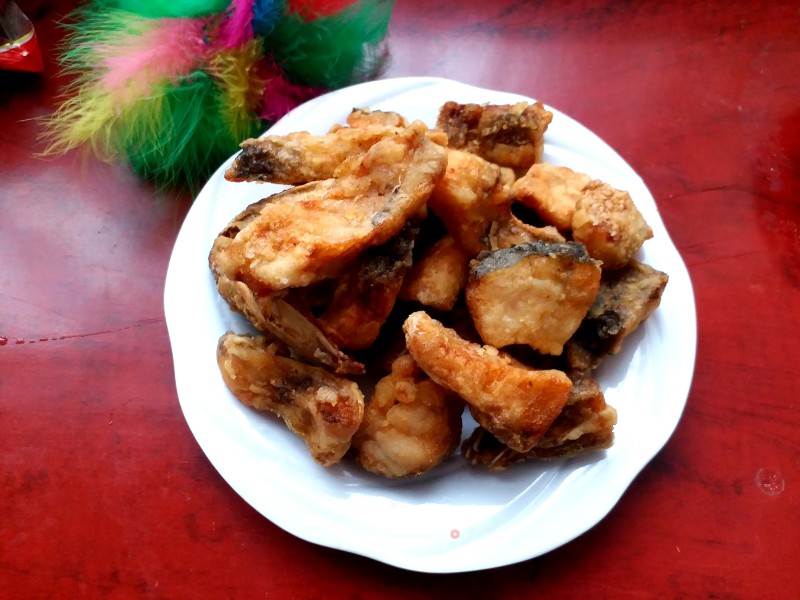 Spiced Fried Fish Nuggets recipe