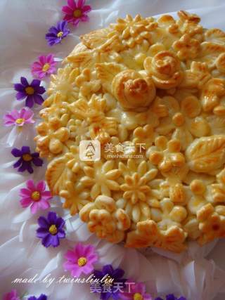 #aca烤明星大赛#three-dimensional Flower Apple Pie (upgraded Version) recipe