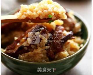 Spiced Ribs Braised Rice recipe