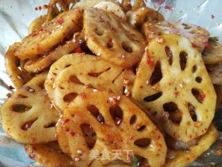 Spicy Cold Lotus Root Slices recipe