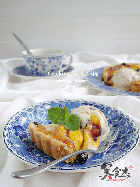 Almond Butter Peach Pie recipe