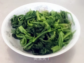 Stewed Spinach with Sweet Potato Vermicelli recipe