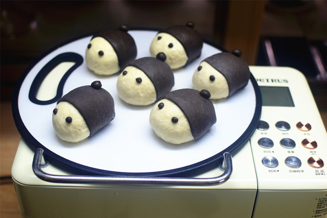 Small Animal Red Bean Buns recipe