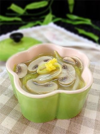 Baby Vegetable Mushroom Soup