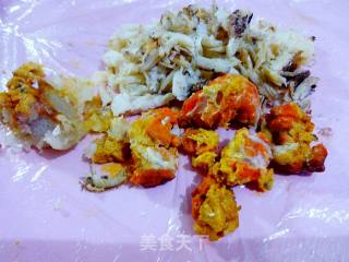 【yangzhou】crab Noodle Lion Head recipe