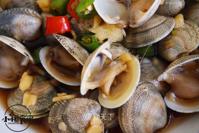 Raw Salted Clams-an Appetizer for The Summer Heat (low-temperature Freezing Method) recipe