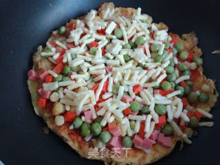 Rice Egg Crust Pizza recipe