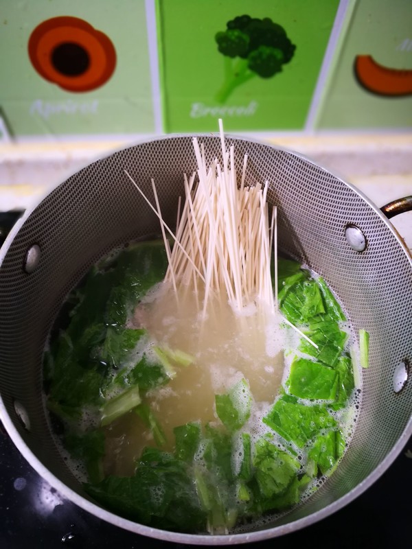 A Bowl of Meatball Noodles recipe