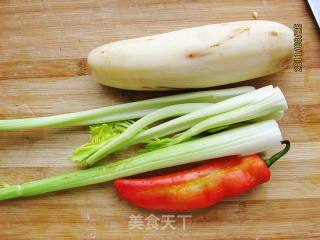 Celery and Lotus Root recipe