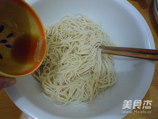 Garlic Olive Vegetable Noodles recipe