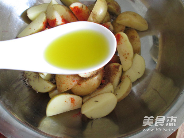Baked Potato Wedges recipe