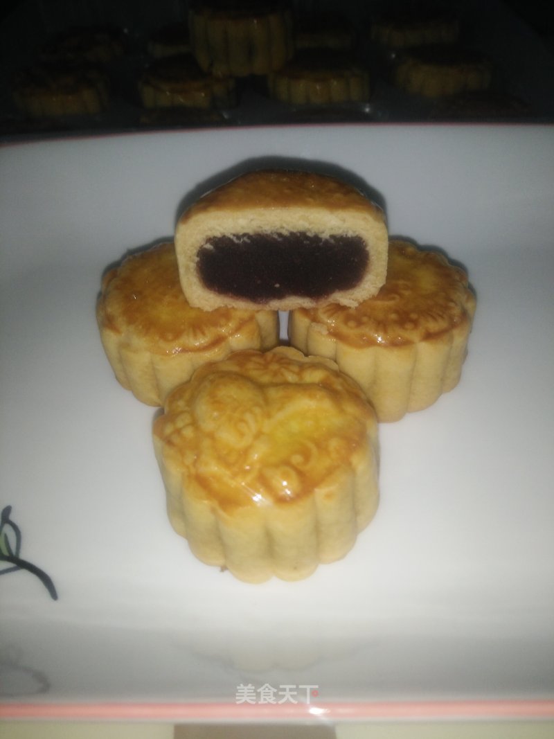 Bean Paste Mooncake recipe