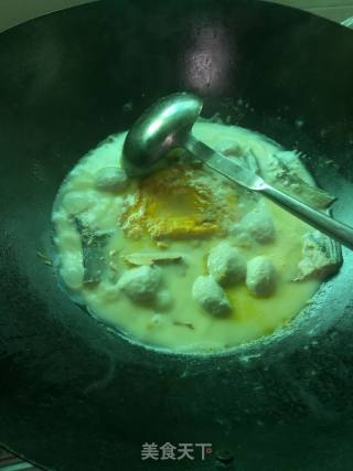 Fish Bone and Egg Fish Ball Soup recipe