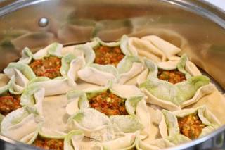 Bilateral Fancy Steamed Dumplings recipe