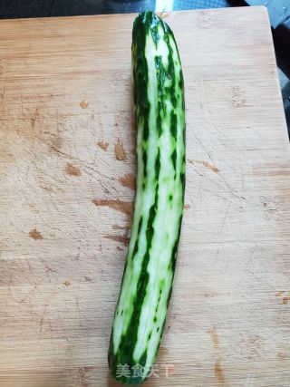 Poached Egg Cucumber Soup recipe