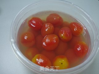 Iced Plum Pickled Cherry Tomatoes recipe