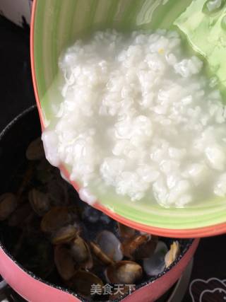 Clam Lettuce Congee recipe