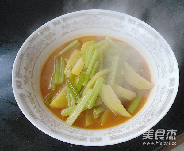 Sour Soup Celery recipe