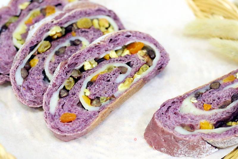 Purple Sweet Potato Mochi Sandwich Soft European recipe