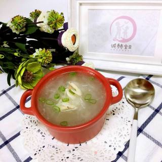 Baby Food Supplement Sharing: White Radish Shredded Shrimp Soup recipe