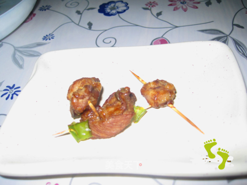 Easy and Delicious Toothpick Meat recipe