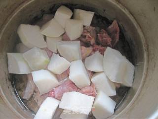 Stewed Chicken with Radishes recipe