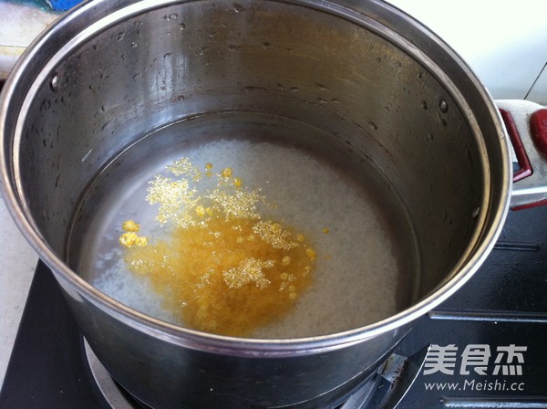 Sticky Glutinous Rice and Sweet Potato Porridge recipe