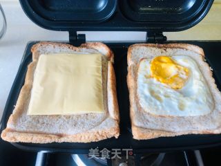 Egg Sandwich + Banana Fish recipe