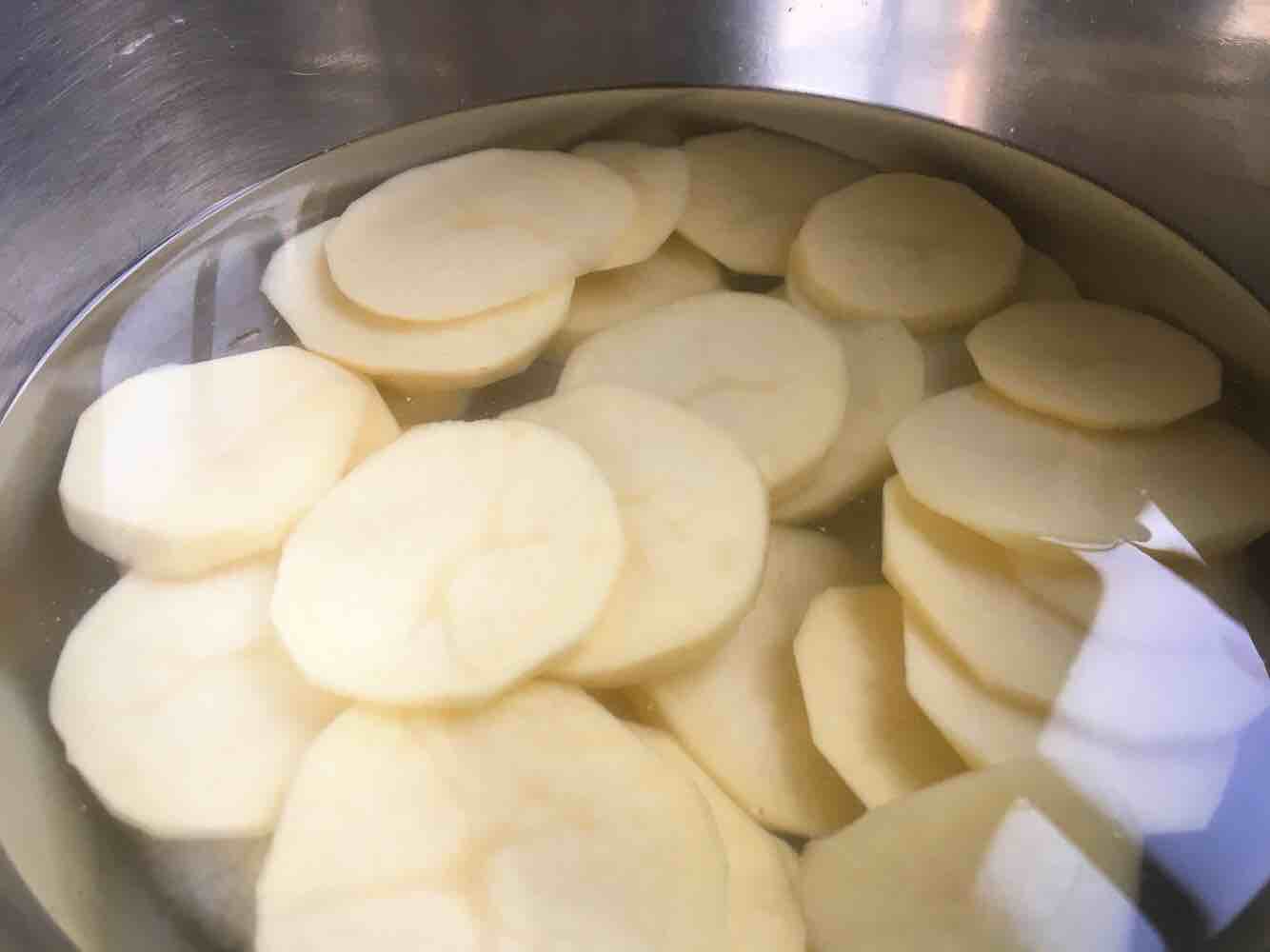 Griddle Potato Chips recipe