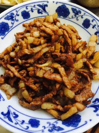 Delicious Potato Shredded Pork Pancake🍝 recipe