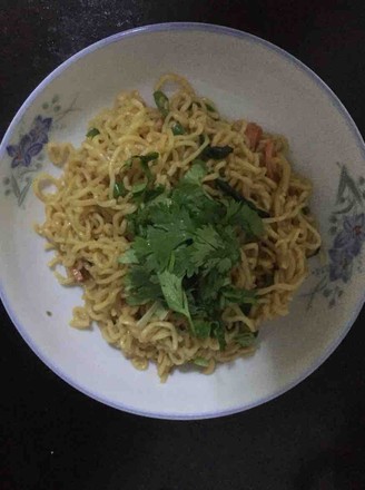 Fried Instant Noodles recipe