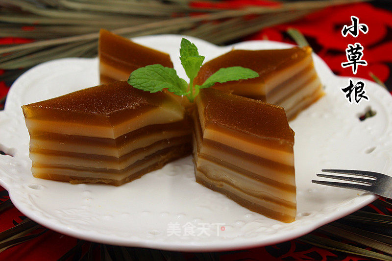 Coconut Brown Sugar Horseshoe Cake recipe