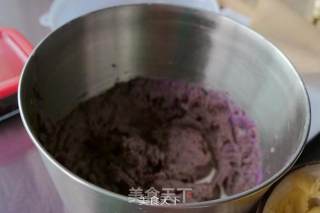 Banana Purple Sweet Potato Sticky Rice Cake recipe