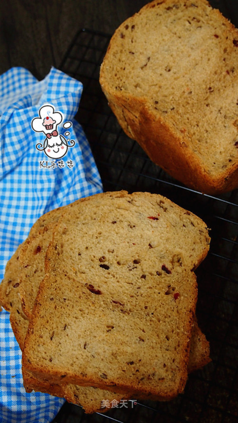 Brown Sugar Cranberry Toast-one-touch Toast from Bread Machine recipe