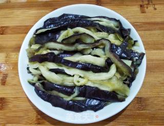 Shredded Eggplant with Cold Dressing recipe