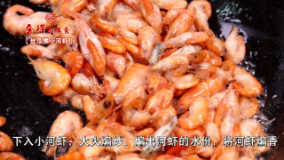 Loofah Boiled River Prawns recipe