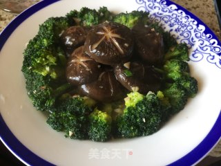 Broccoli Stuffed Shiitake Mushrooms recipe