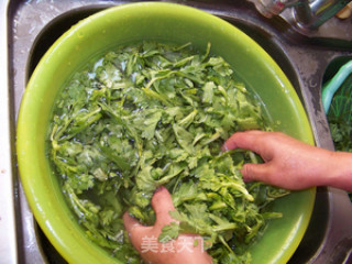 Garlic Chrysanthemum recipe