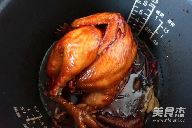 Rice Cooker Honey Roast Chicken recipe