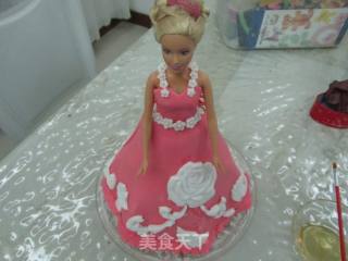 Fondant Barbie recipe